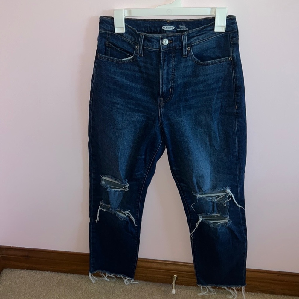 old navy straight leg jeans